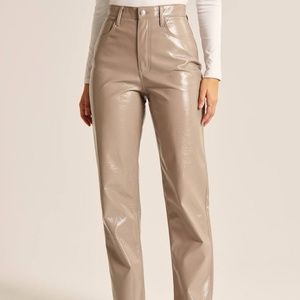 Abercrombie & Fitch Leather Pants